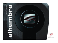 Seat Alhambra - Navod k obsluze EN 2005 